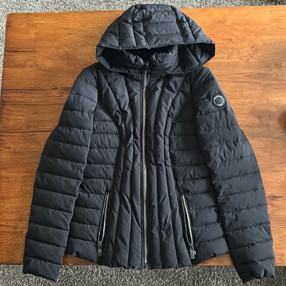 Black Nautica Puffer Jacket
